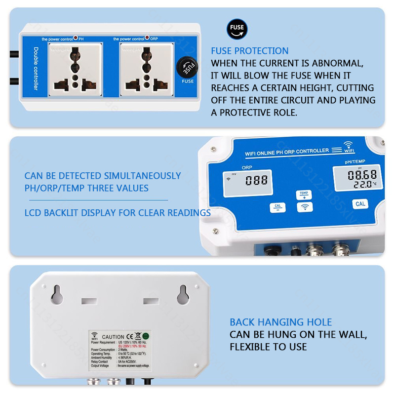 Marine Aquarium Orp - For Bluetooth APP Water Quality Monitor,
