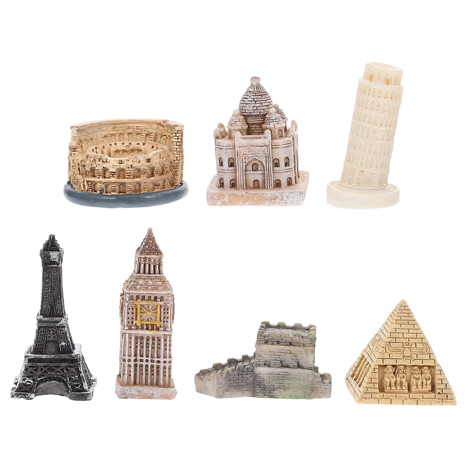 Aquarium & Marine Museum Universiti Malaysia Sabah Kota Kinabalu Sabah - 7Pcs Realistic Roman Statue Set Resin