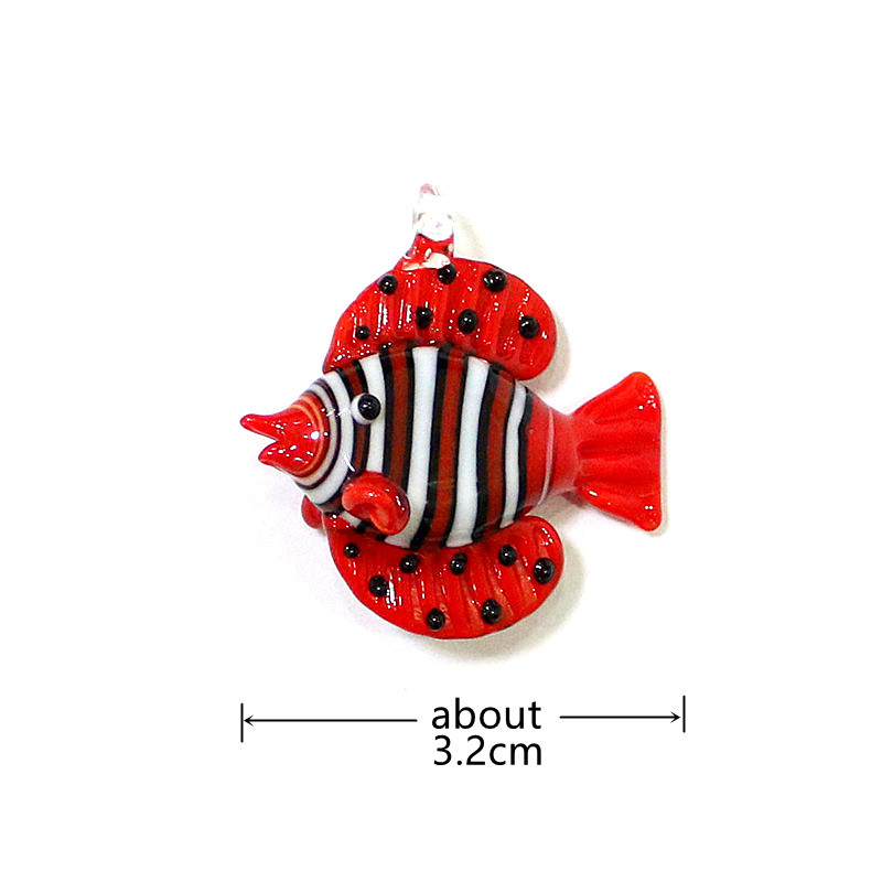 Colorful Mini Glass Fish Figur - огляд і ціна Marine Aquarium Orp