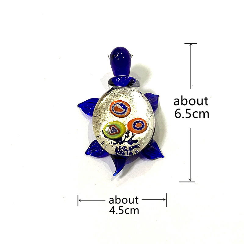 Handmade Mini Glass Turtle Fig - огляд і ціна Marine Aquarium Orp