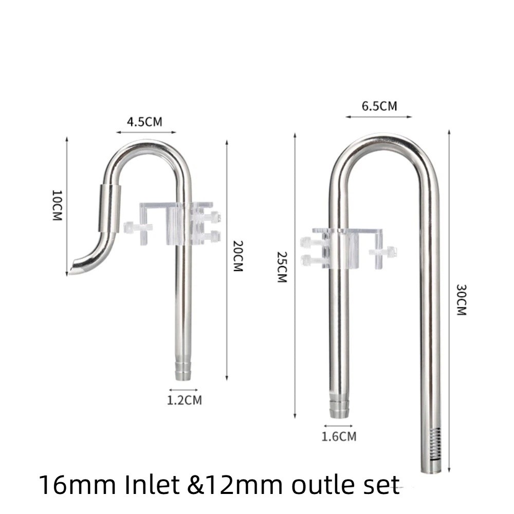 Non-rust Inflow Outflow Pipe 1 - огляд і ціна Marine Aquarium Uv Filter