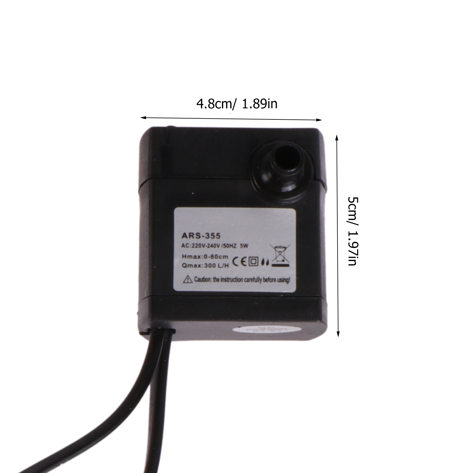 5W Submersible Circulating Wat - огляд і ціна Marine Aquarium Led