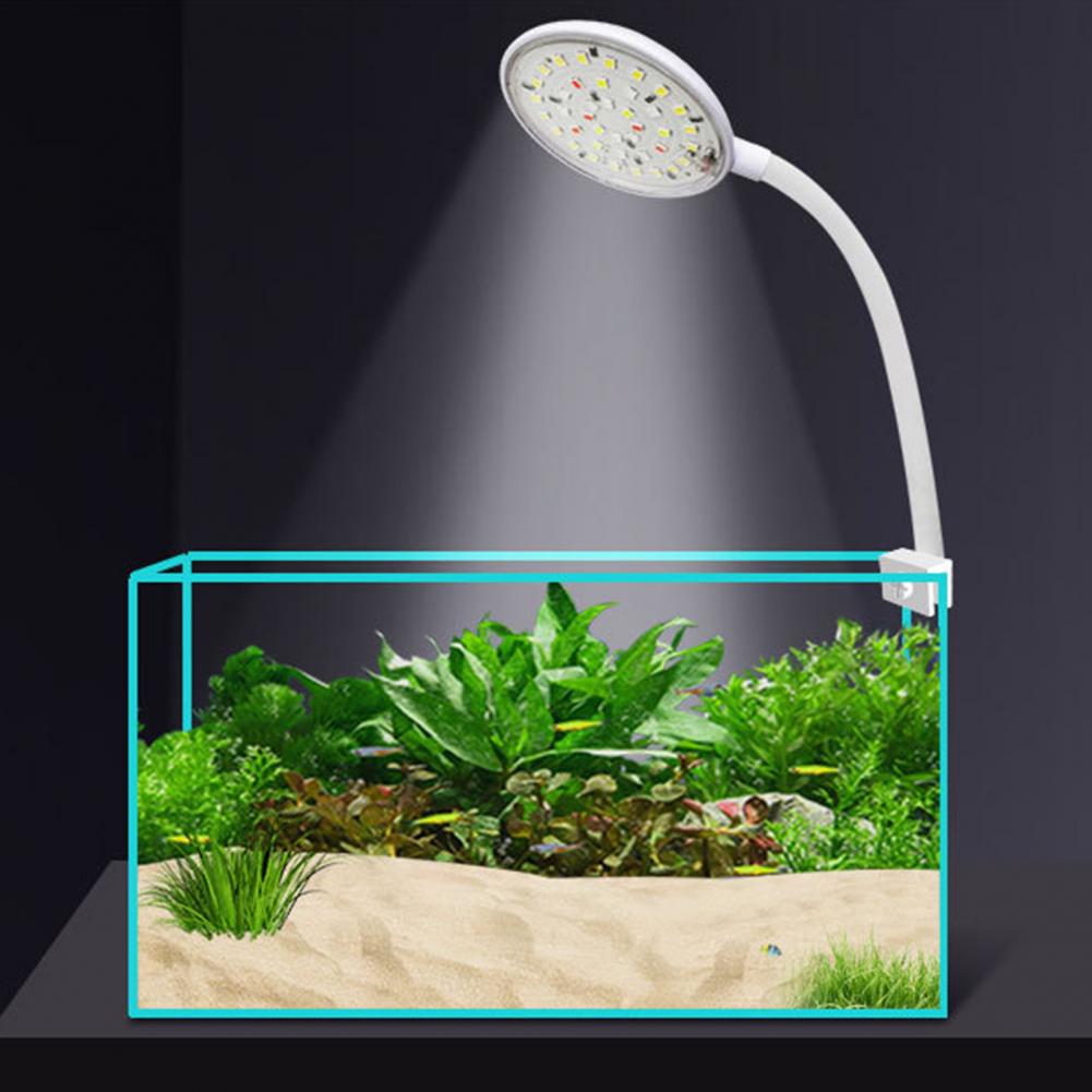 5W/7W Fish Tank Clip Lamp,USB  - огляд і ціна Marine Aquarium Led